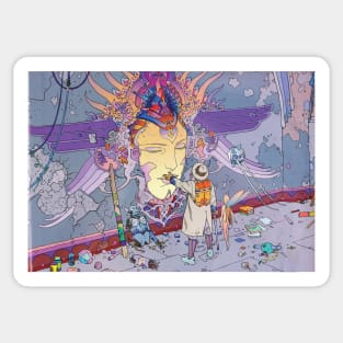 Moebius - Jean Giraud Sticker